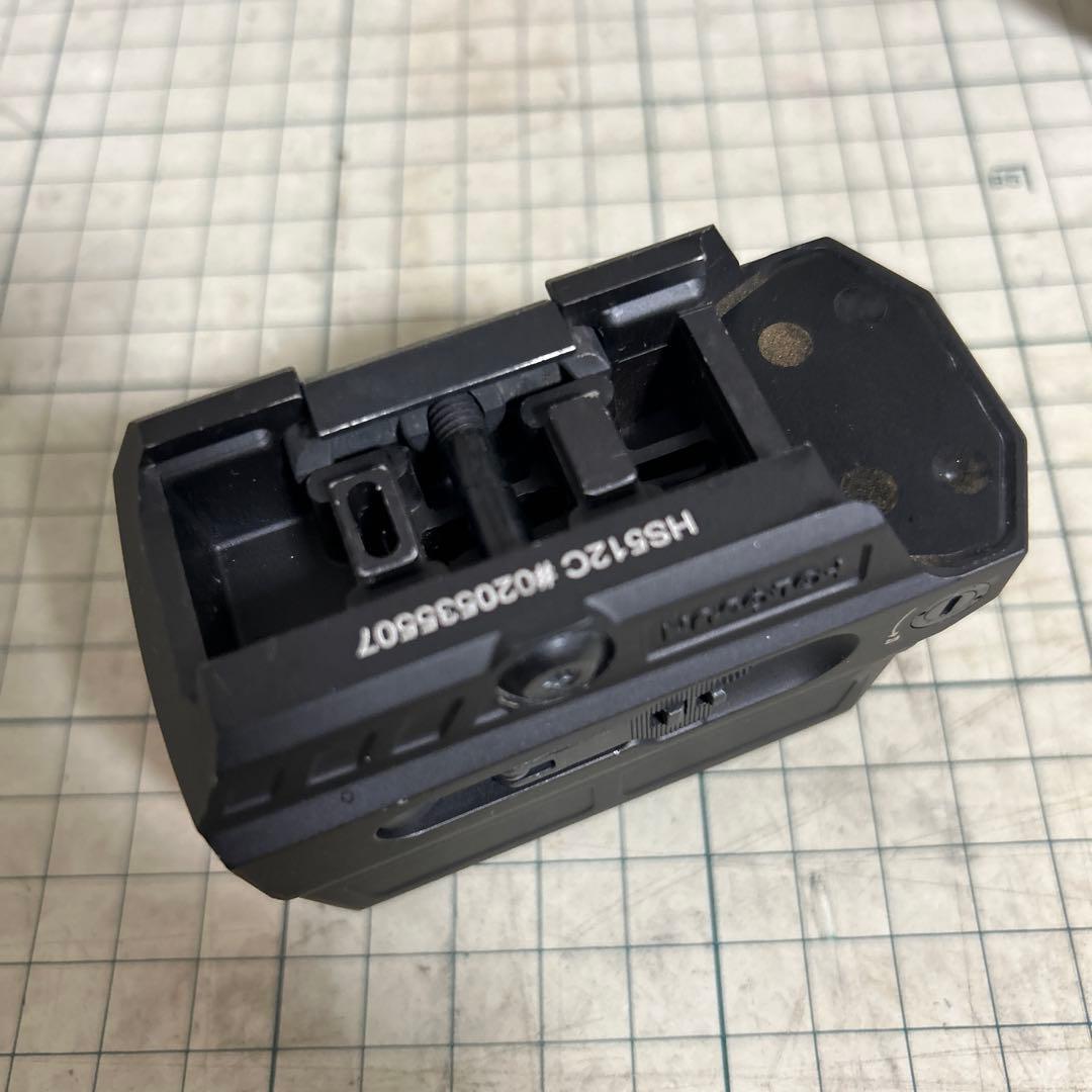 HOLOSUN HS512C レッドサークル＆ドットサイト レンズプロテクター付