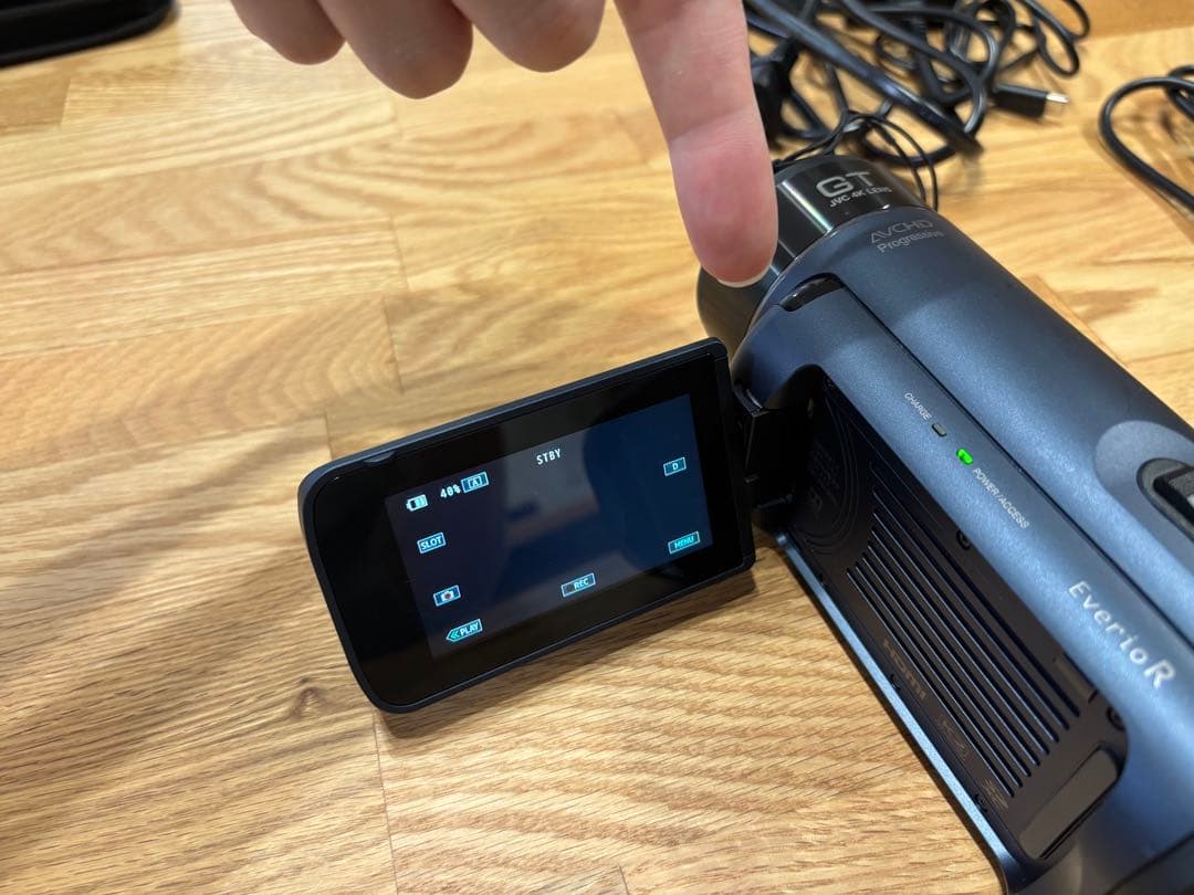 JVC Everio R 4K ビデオカメラ 本体