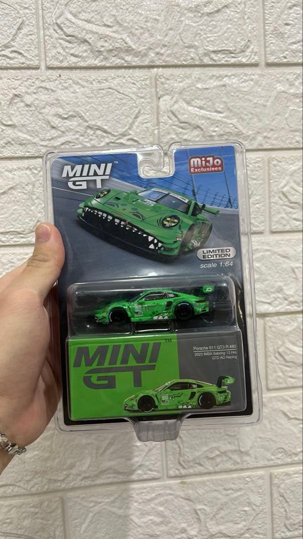 激レアMijo特注 MINIGT ポルシェ 911 GT3R #80 rexy