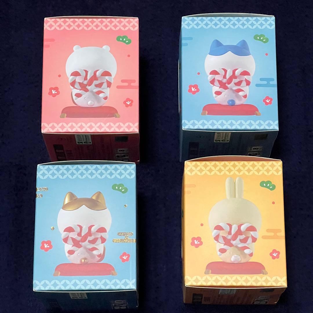 台湾限定 ちいかわ 金運を招く フィギュア 4体セット