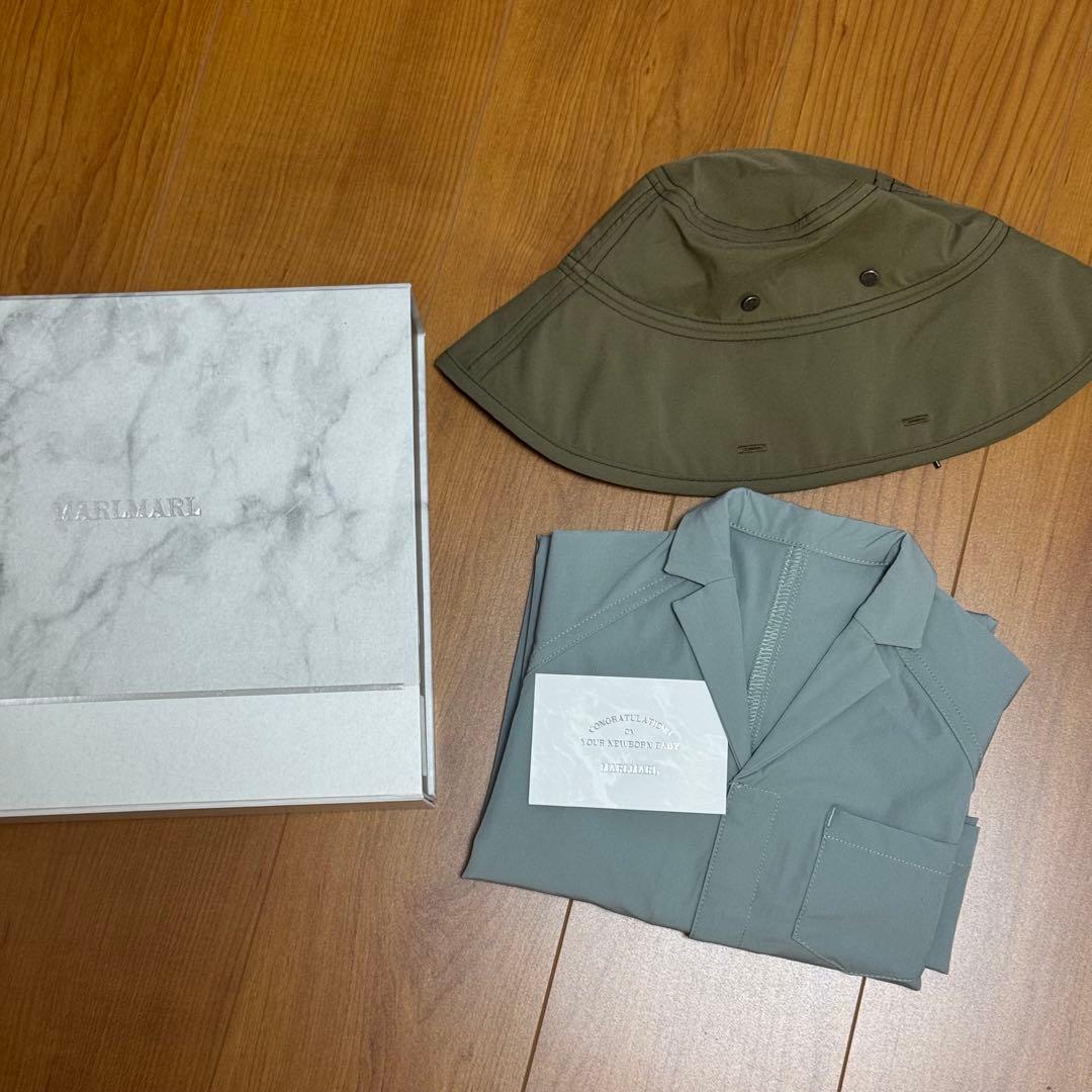 marlmarl 新品プレイウエア ハット 2点セット