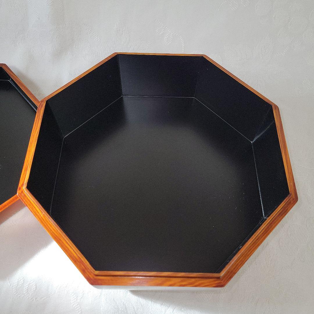 上杉満樹作　松摺漆唐松蒔絵　食籠