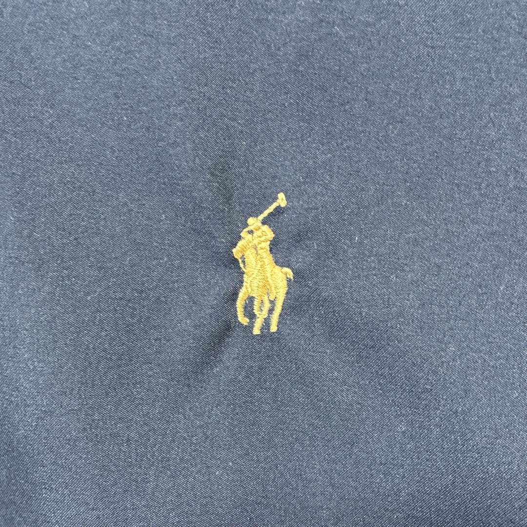 美品 現行タグ ポロラルフローレン スイングトップ ネイビー ポニー刺繍ロゴ