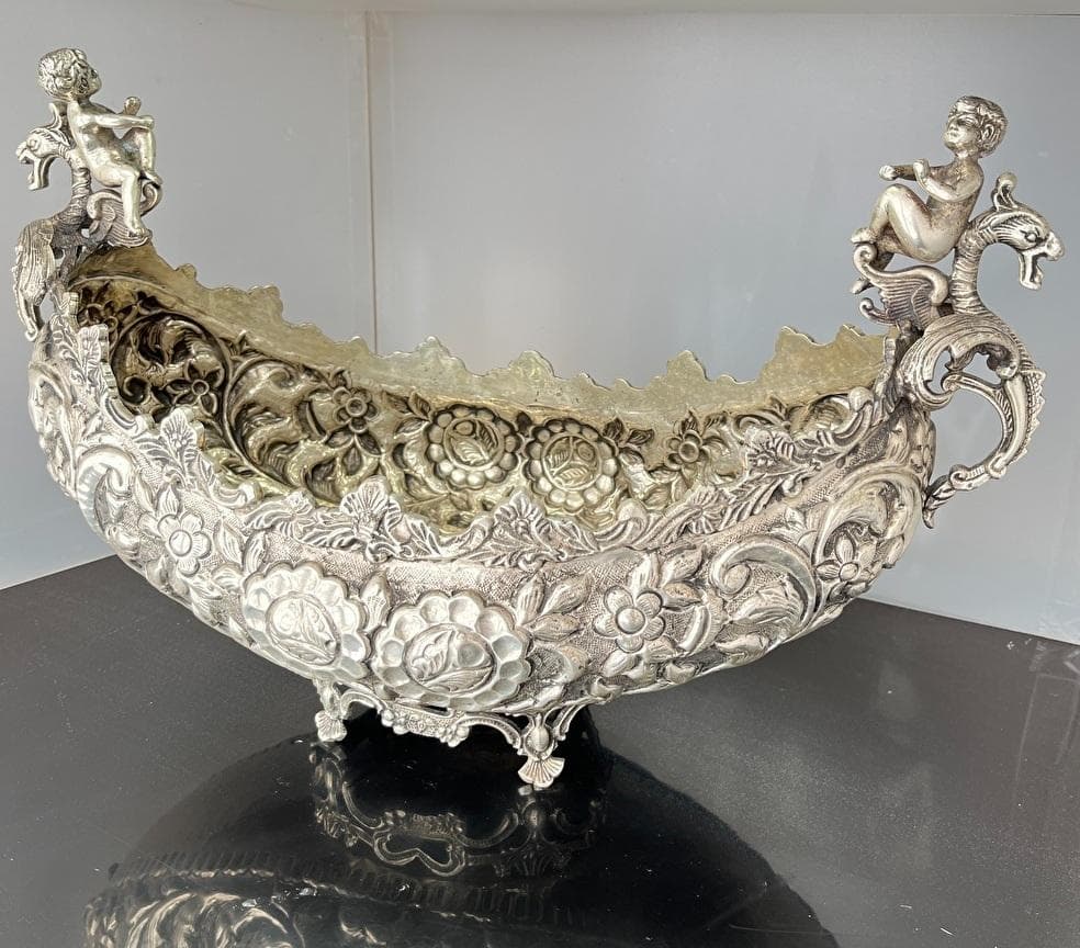 【豪華！！】グリフィンとチェラブのセンターピース　バイキングボート型 大型