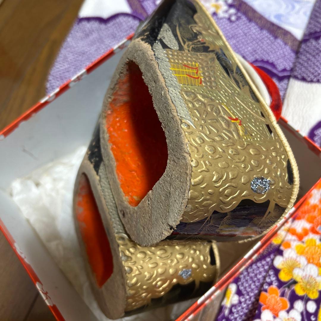 七五三 7歳着物セット 紫色絞り花柄