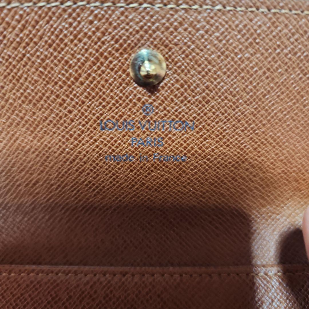✨超美品✨Louis Vuitton モノグラムWホック二つ折り財布　鑑定済み