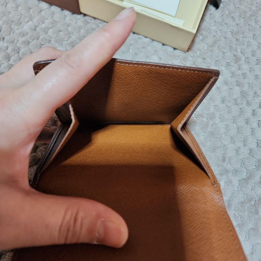 ✨超美品✨Louis Vuitton モノグラムWホック二つ折り財布　鑑定済み