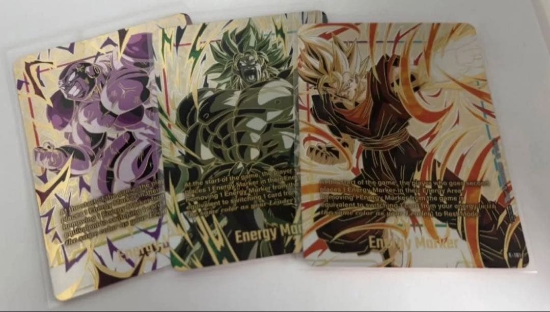 s*a様 エナジーマーカー　ベジット　フリーザ　ブロリー　未開封　チャンピオンシ