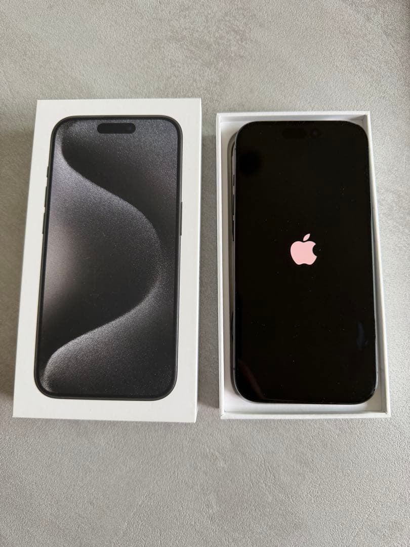 Apple iPhone 15 Pro スペースブラック 128GB 本体