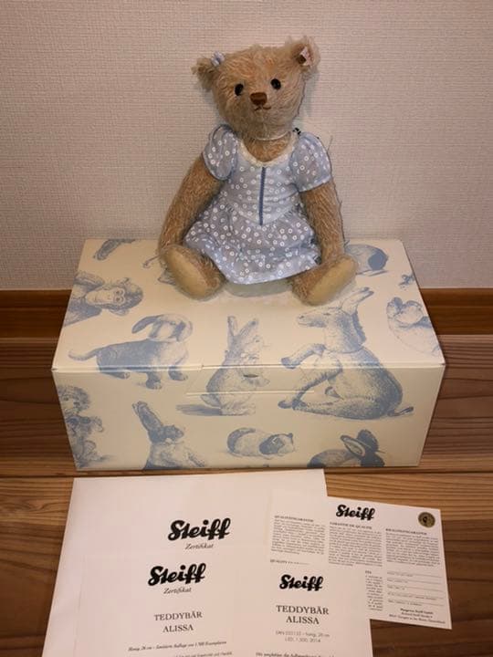 シュタイフ⭐︎アリス⭐︎アリッサ⭐︎テディベア