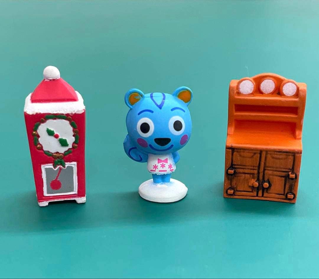 どうぶつの森　森をつくろう！ F-28 リッキー　フィギュア　レア