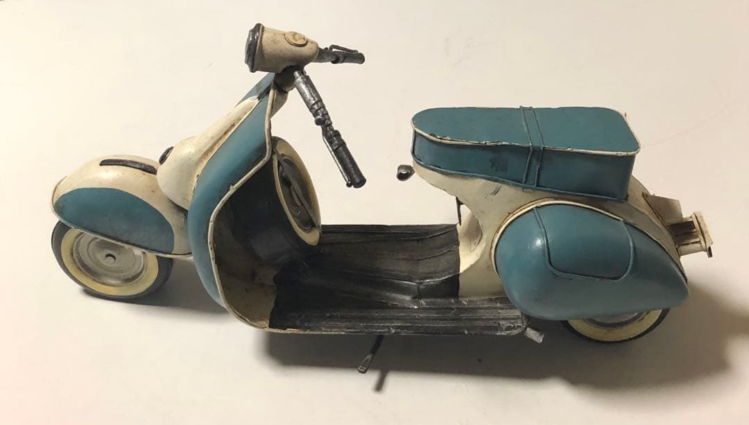 ⬛️ 長っ！　長さ約40cm！⬛️ レトロ　骨董　ブリキ　バイク　オートバイ！⬛️