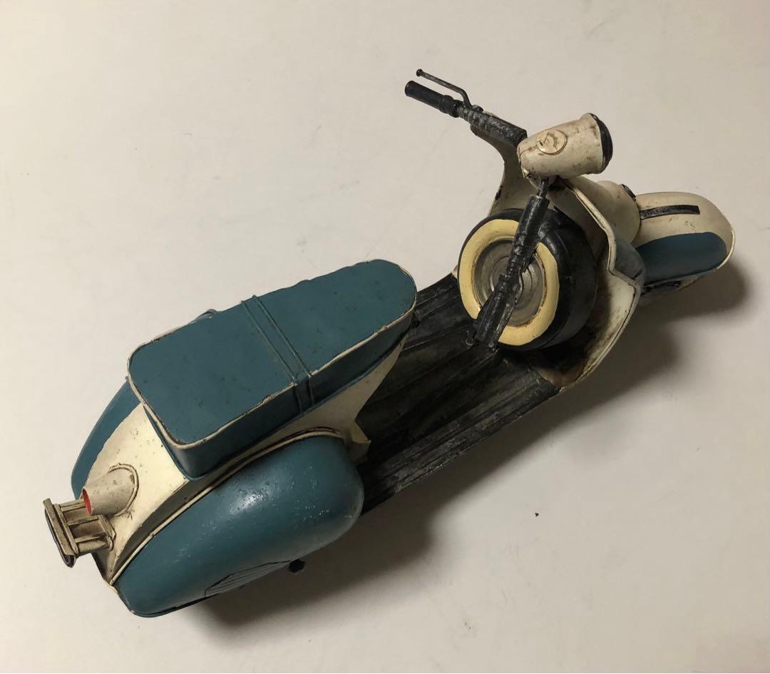 ⬛️ 長っ！　長さ約40cm！⬛️ レトロ　骨董　ブリキ　バイク　オートバイ！⬛️