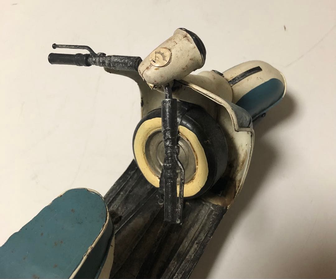 ⬛️ 長っ！　長さ約40cm！⬛️ レトロ　骨董　ブリキ　バイク　オートバイ！⬛️