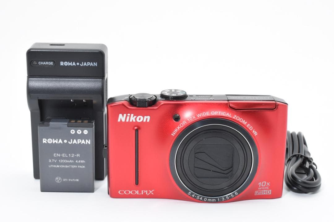 ニコン　Nikon COOLPIX S8100 レッド