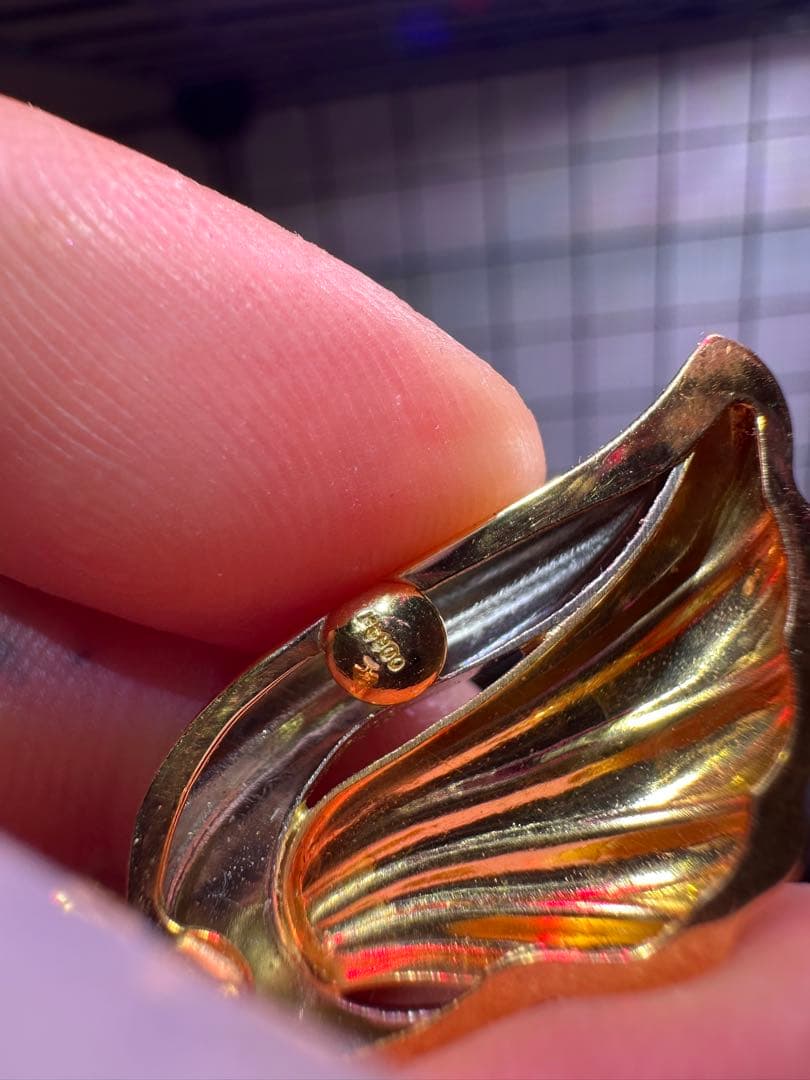 k18pt900イヤーカフ8g