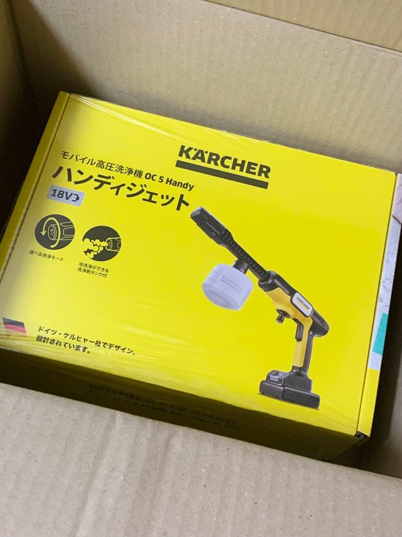 ★新品★ケルヒャー モバイル高圧洗浄機 OC 5 Handy ハンディジェット