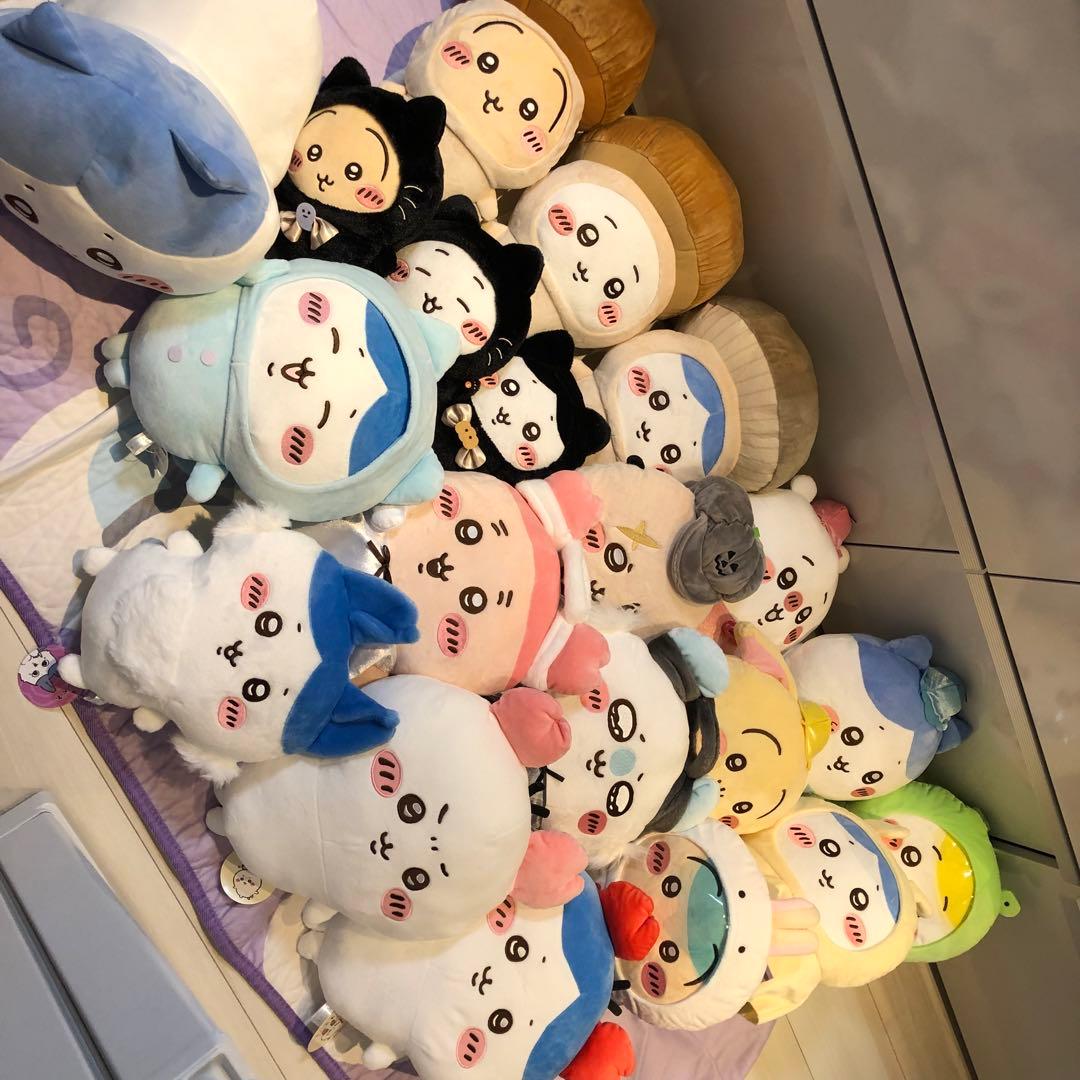 ちいかわ　ぬいぐるみ20個セット ハチワレ うさぎ　モモンガ　古本屋　詰め合わせ