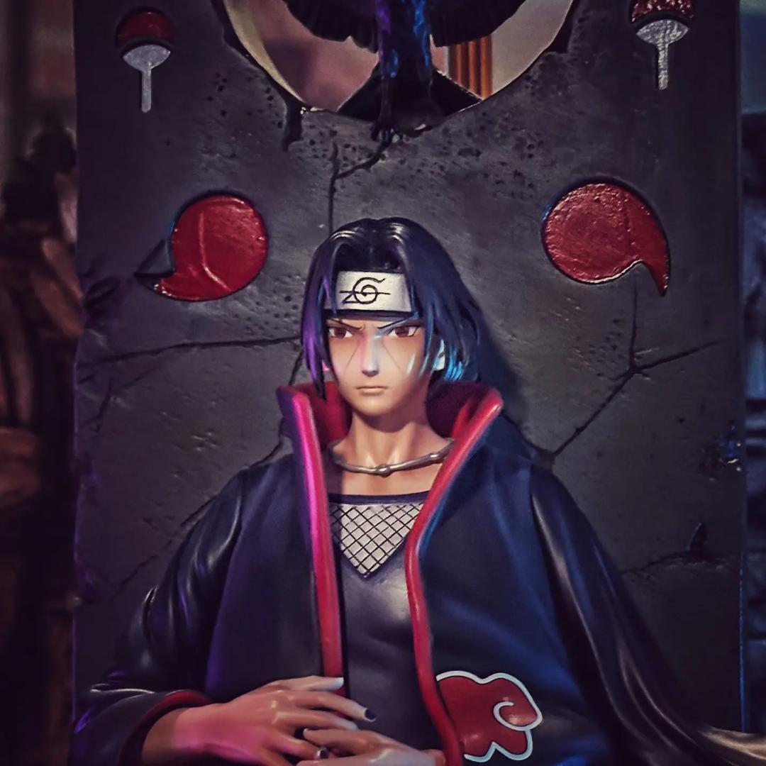 ナルト うちはイタチ ガレージキット 塗装済み完成品 フィギュア 1/6スケール