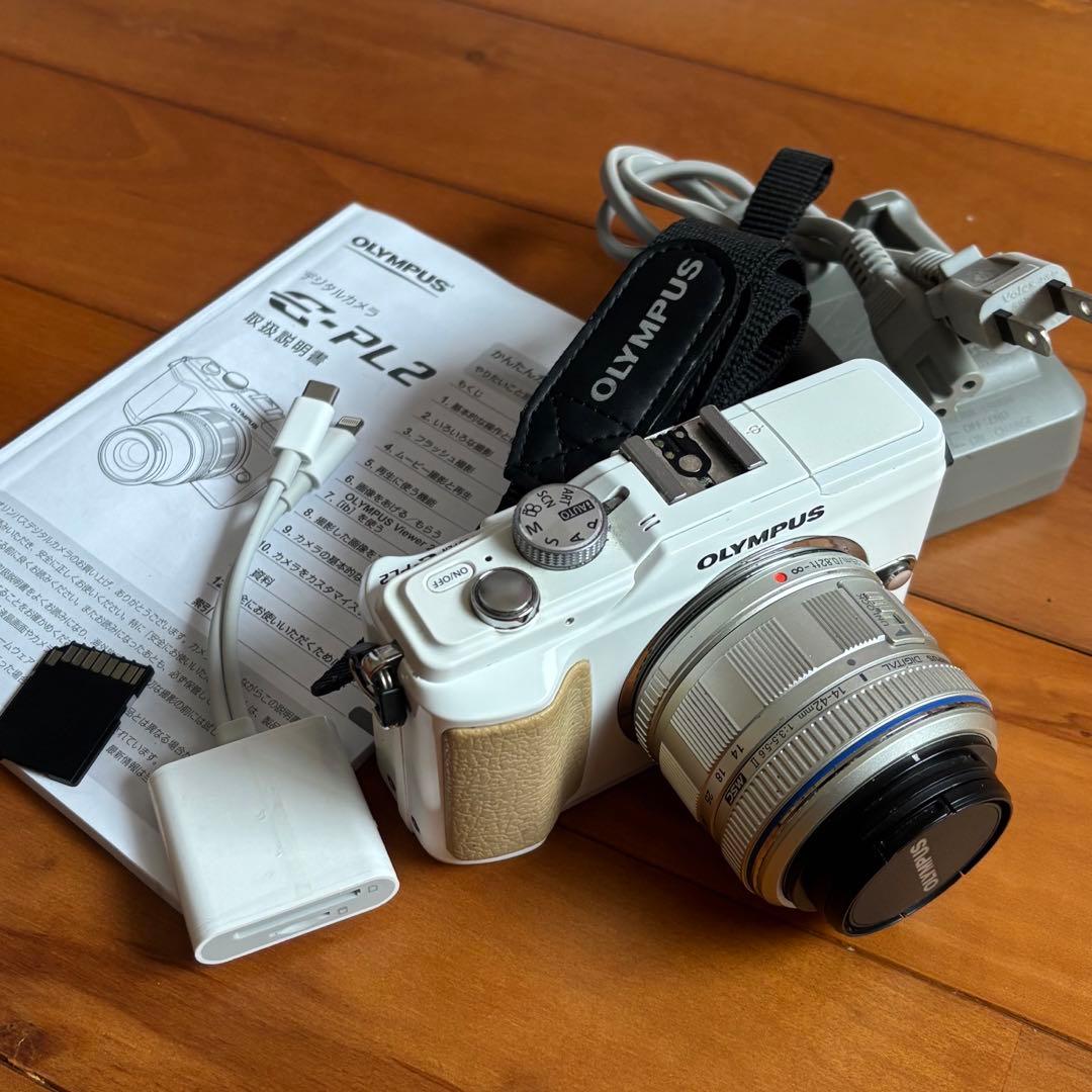 ✨スマホへ転送✨オリンパス PL2 ミラーレスカメラ