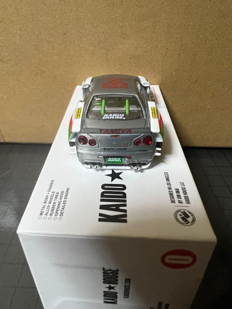 MiniGT 街道ハウス R34 グラスホッパー チェイス