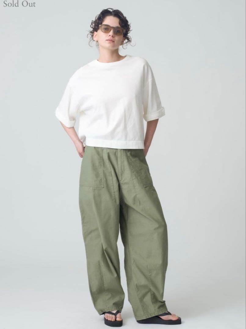 ロンハーマン　ワイドミリタリーパンツ