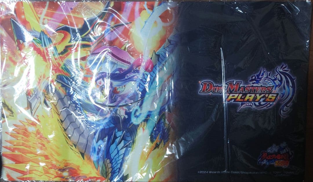 デュエプレ プレイマット 4枚セット+ファイル（ミミ・ルカ・チュリン・エレナ）