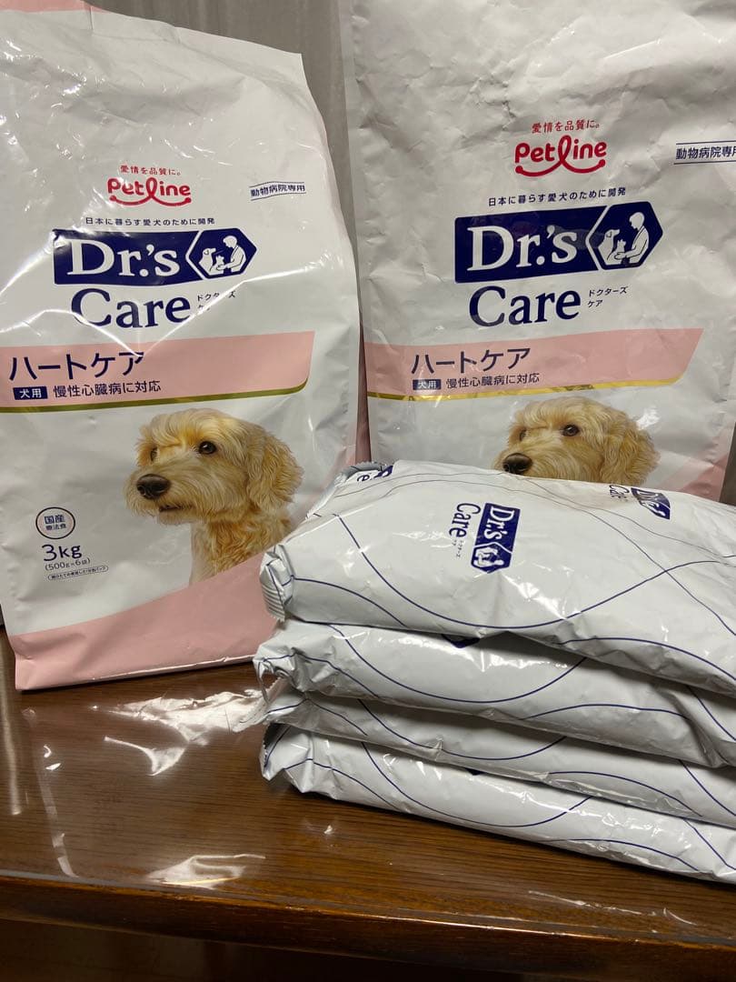 ドクターズケア　犬用ハートケア 3kgプラス2kg 「個包装　500g×4 」