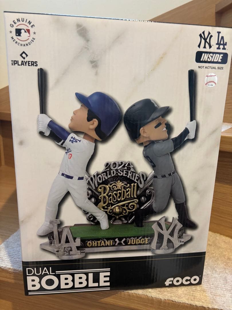 MLB 2024ワールドシリーズ　大谷&ジャッジ　ボブルヘッド
