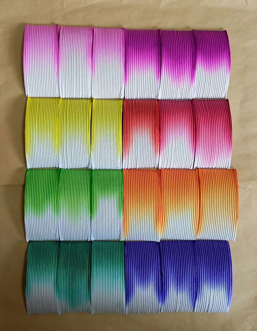 蓮の花の紙89 8色　24個　蓮の紙　韓紙　ハスの花　韓国