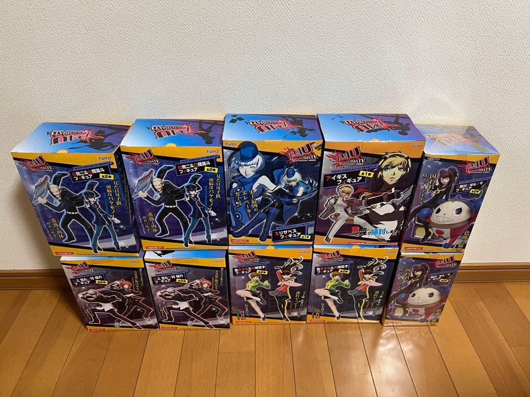 【新品】タイトー ペルソナ4 P4U フィギュア 10種 コンプ +マリー