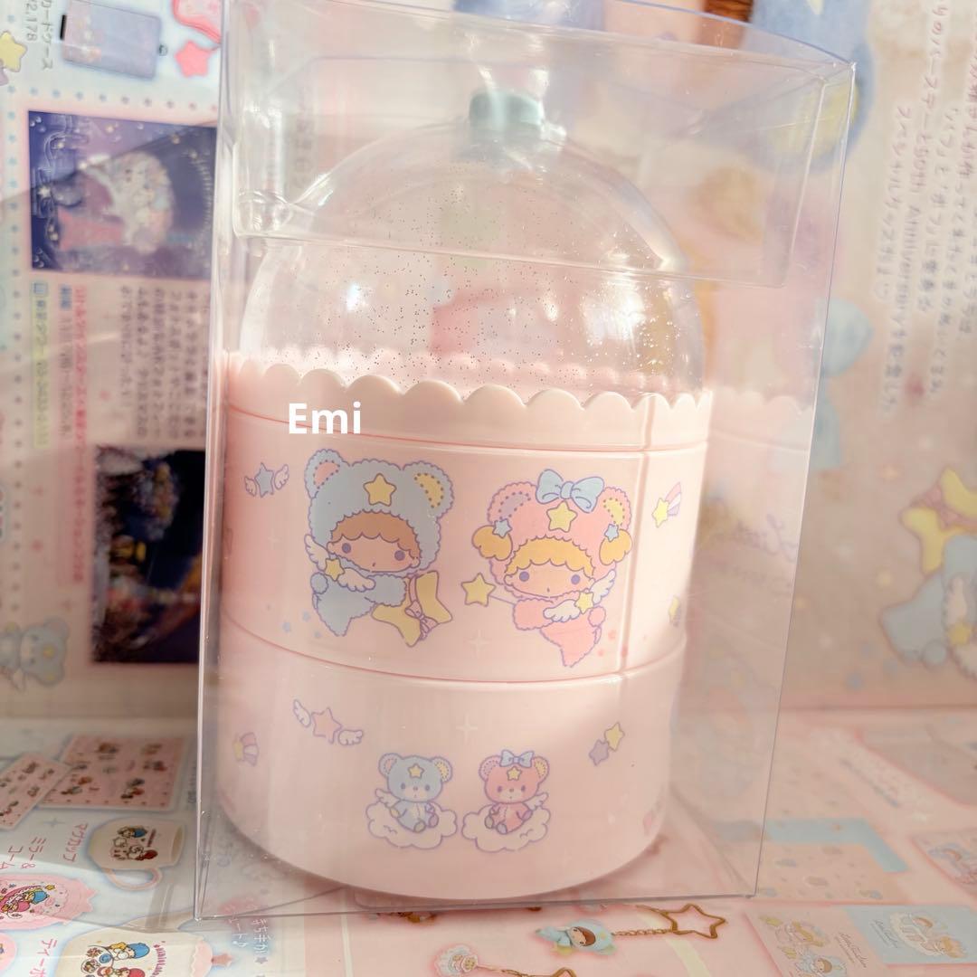 新品　サンリオ　キキララ 星空のエンジェルデザインシリーズ　小物入れ