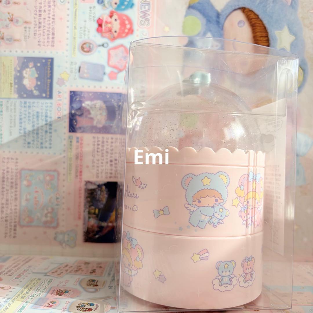 新品　サンリオ　キキララ 星空のエンジェルデザインシリーズ　小物入れ