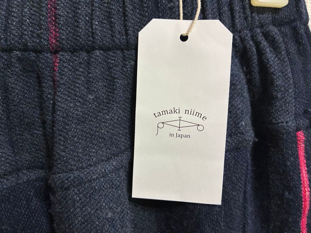 【tamaki niime】 tarun pants ウール　short