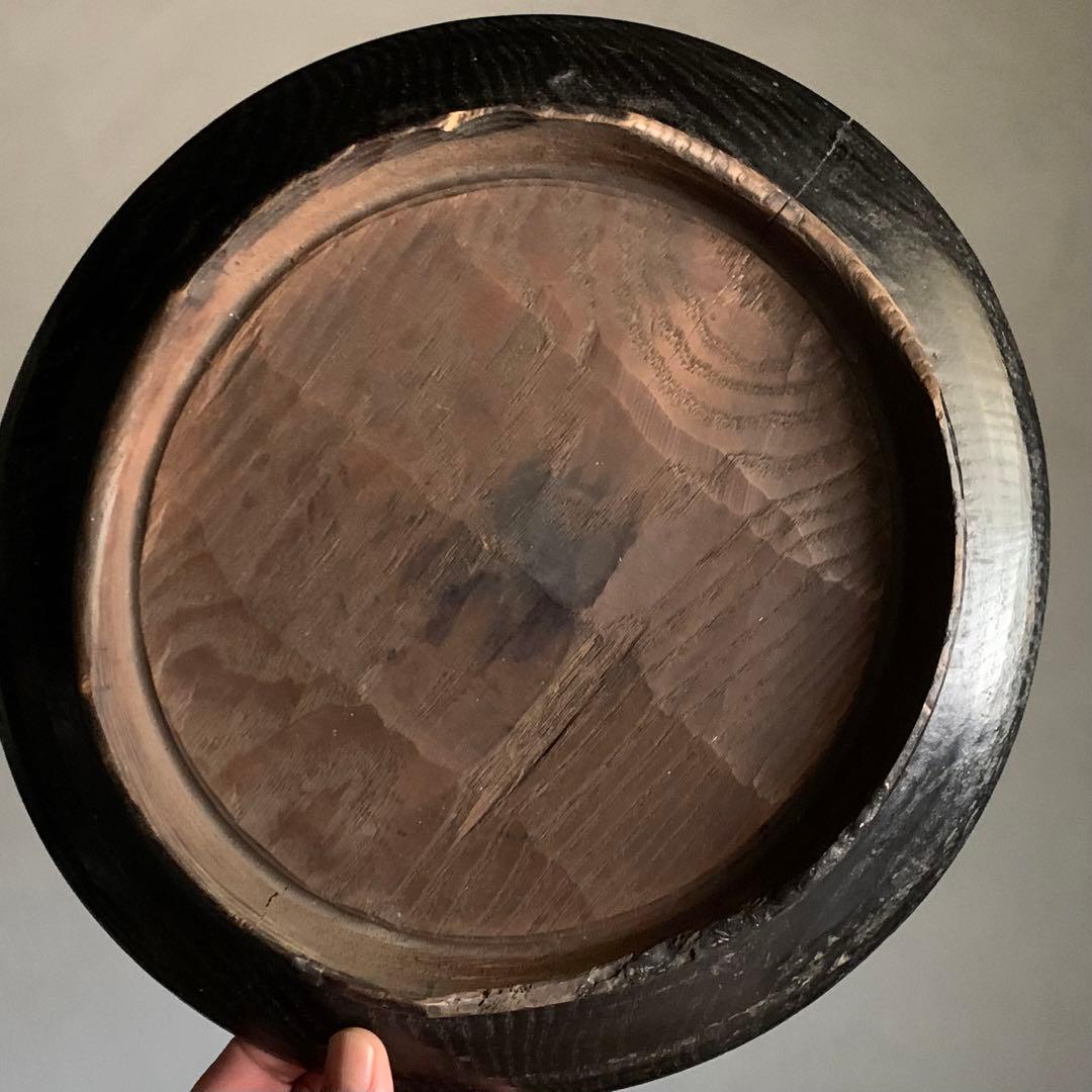 やつれ盆 古道具 古美術 アンティーク 枯れ盆 貧数寄