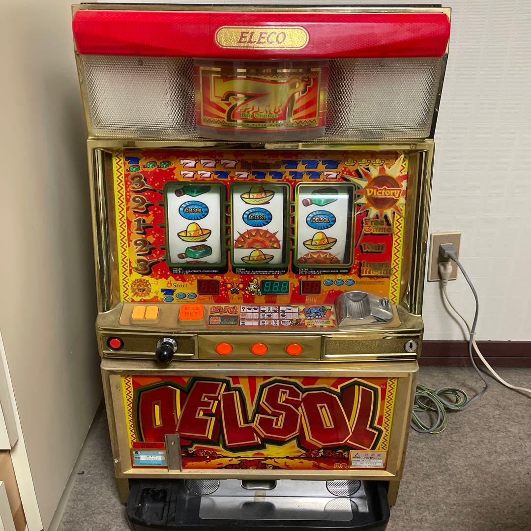 ELECO デルソル2 スロットマシン 中古品ジャンク