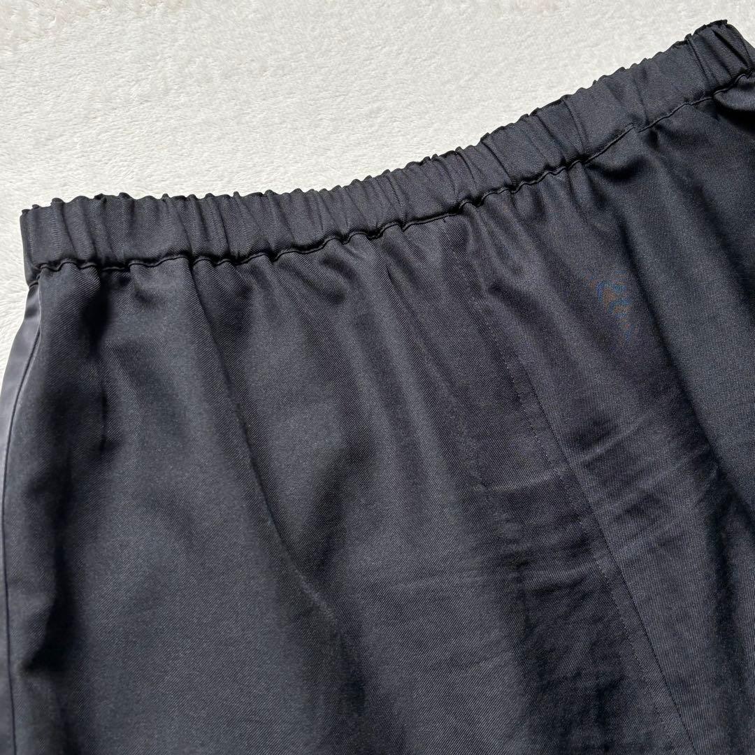 【XXL】ブラック コムデギャルソン サルエルパンツ サイドライン