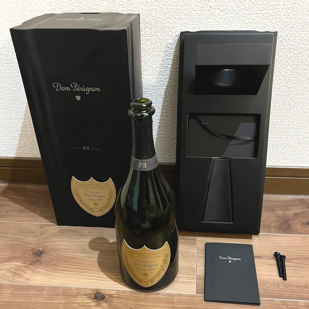 【1985年】P3 ドンペリ　空瓶箱セット