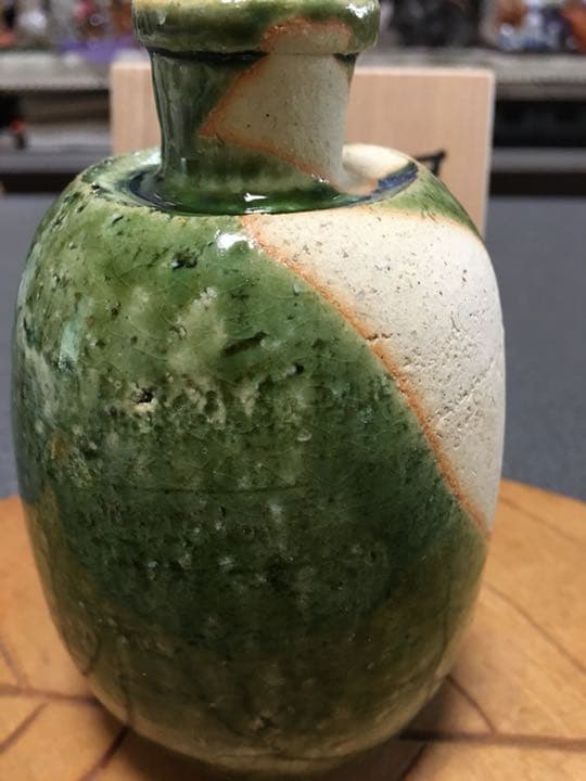 オリベ徳利 石井隆寛作大変お安く出品してしまいました。