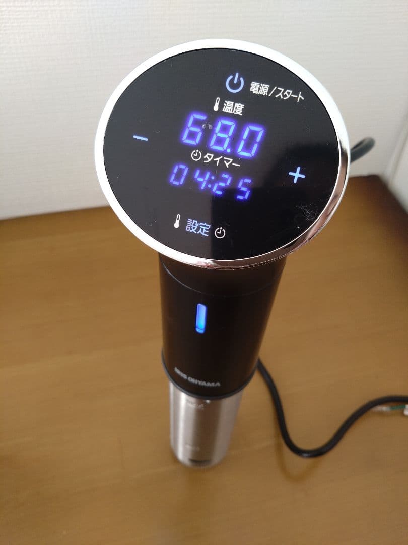 レシピ付 低温調理器 アイリスオーヤマ製LTC-01(直取引＝応:相談)