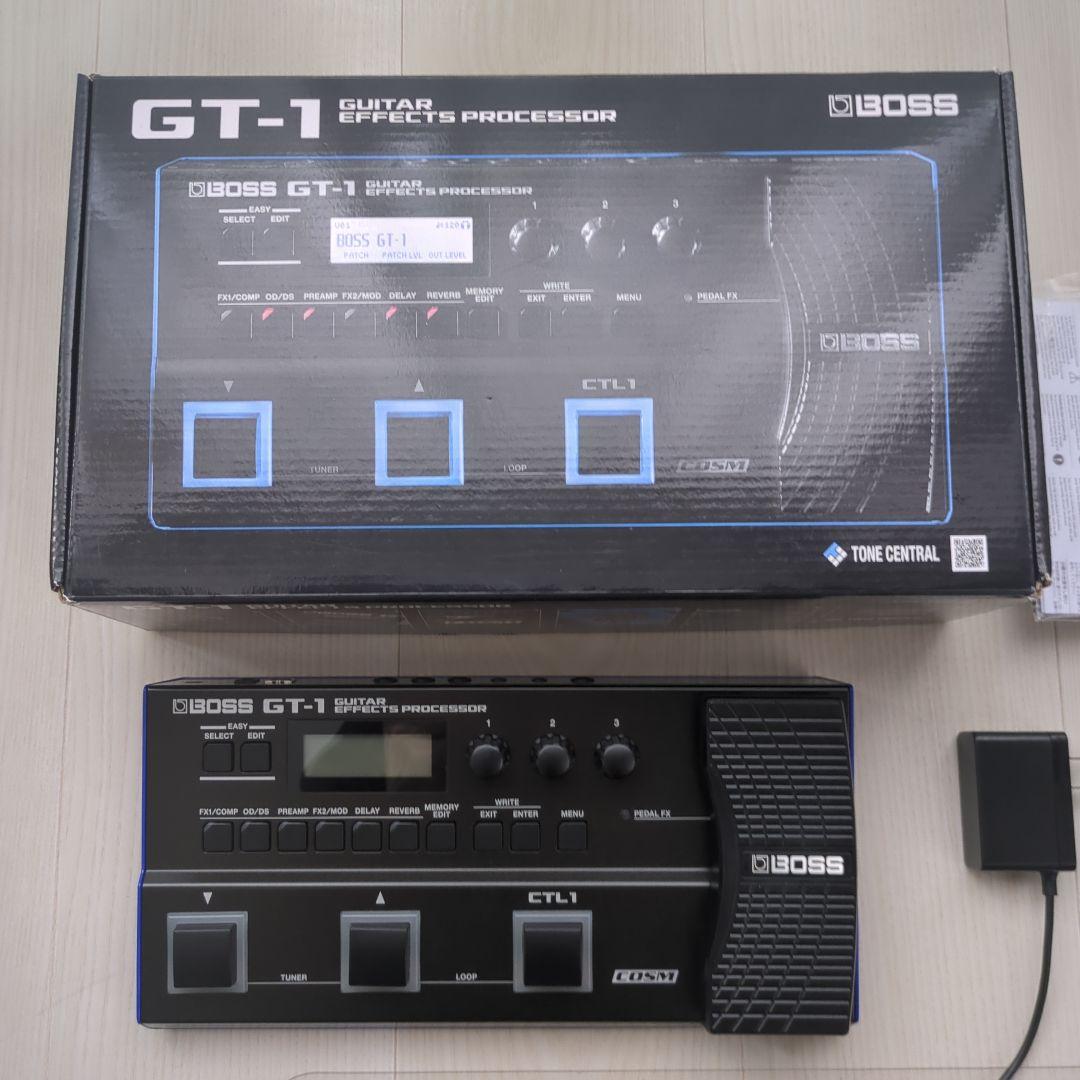 BOSS GT-1 エフェクター 電源アダプタ付 ギターワイヤレスシステム 他