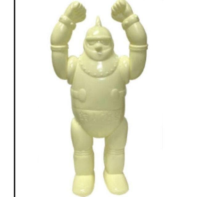 【50体限定】 M1号 蓄光【デラックス鉄人28号】未塗装版　ソフビ　フィギュア