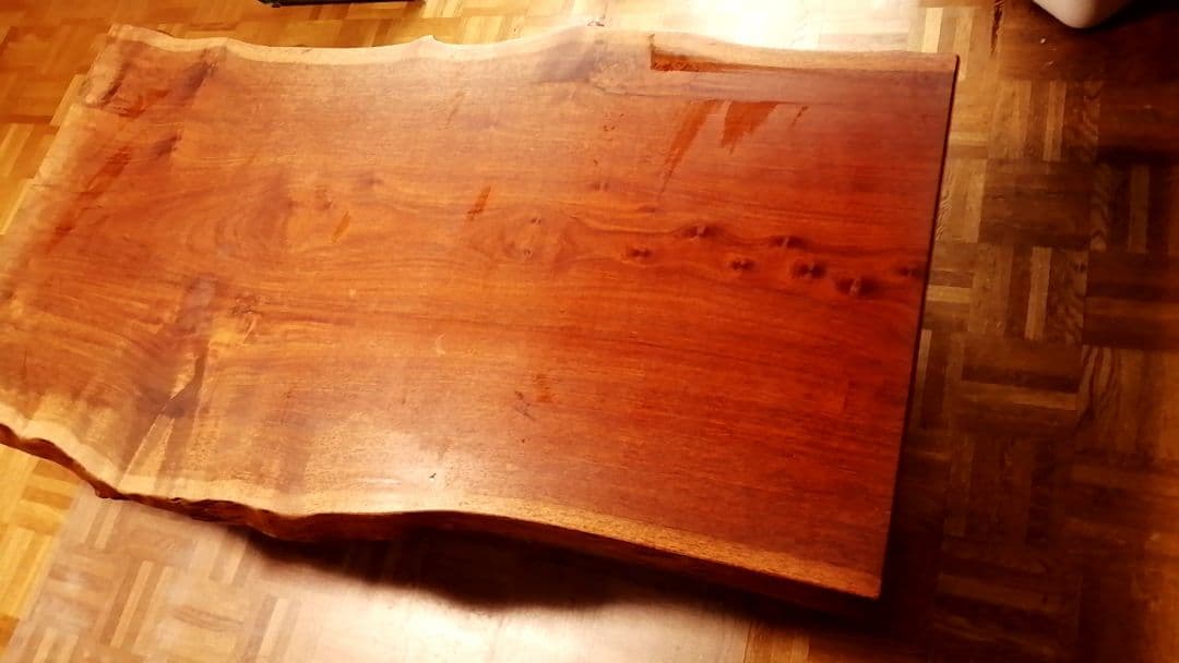 一枚板 花梨 天然木 座卓 ダイニングテーブル