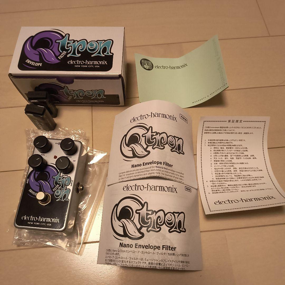 【電池付き】electro-harmonix nano Q Tron エレハモ