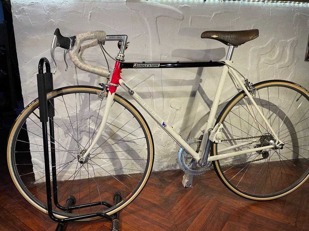 希少ビンテージ新車ブリヂストン グランベロ　シュパーブプロ　フレームポンプ付き