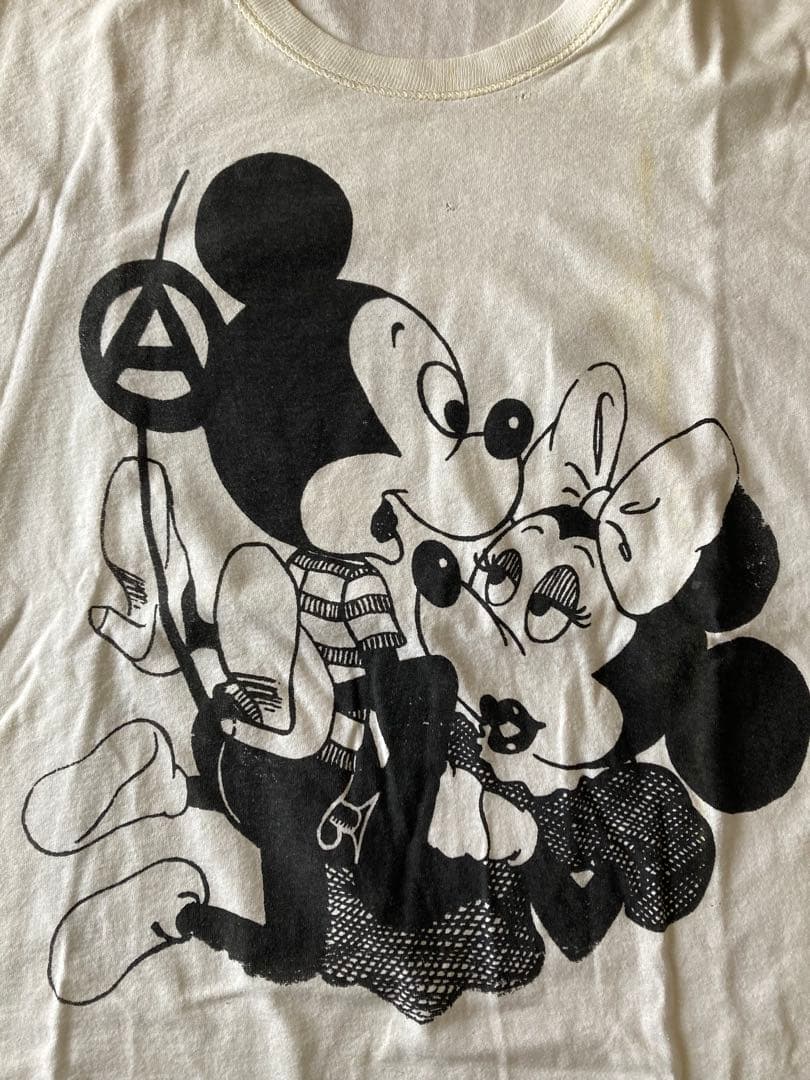 seditionaries ミッキー&ミニーTシャツ 両面プリント 鑑定書付