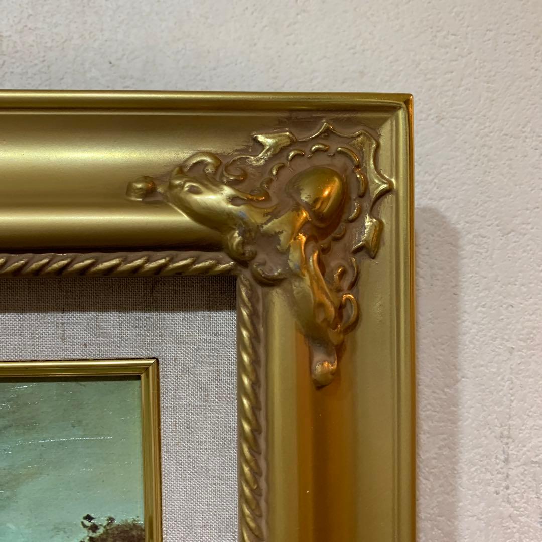 絵画　額装　世界の名画　　ジャン＝バティスト・カミーユ・コロー　F6美術工芸画