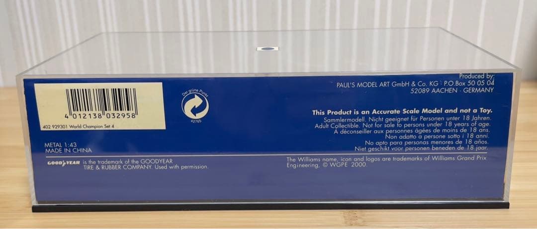 美品◆Williams Renault FW14B / FW15C