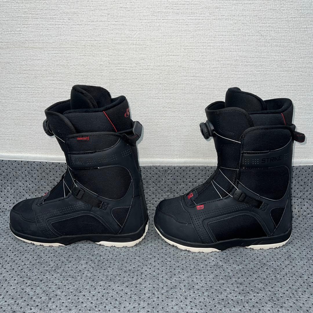 1回使用 メンズ人気サイズ26cm HEAD STRIKE BOA スノボブーツ