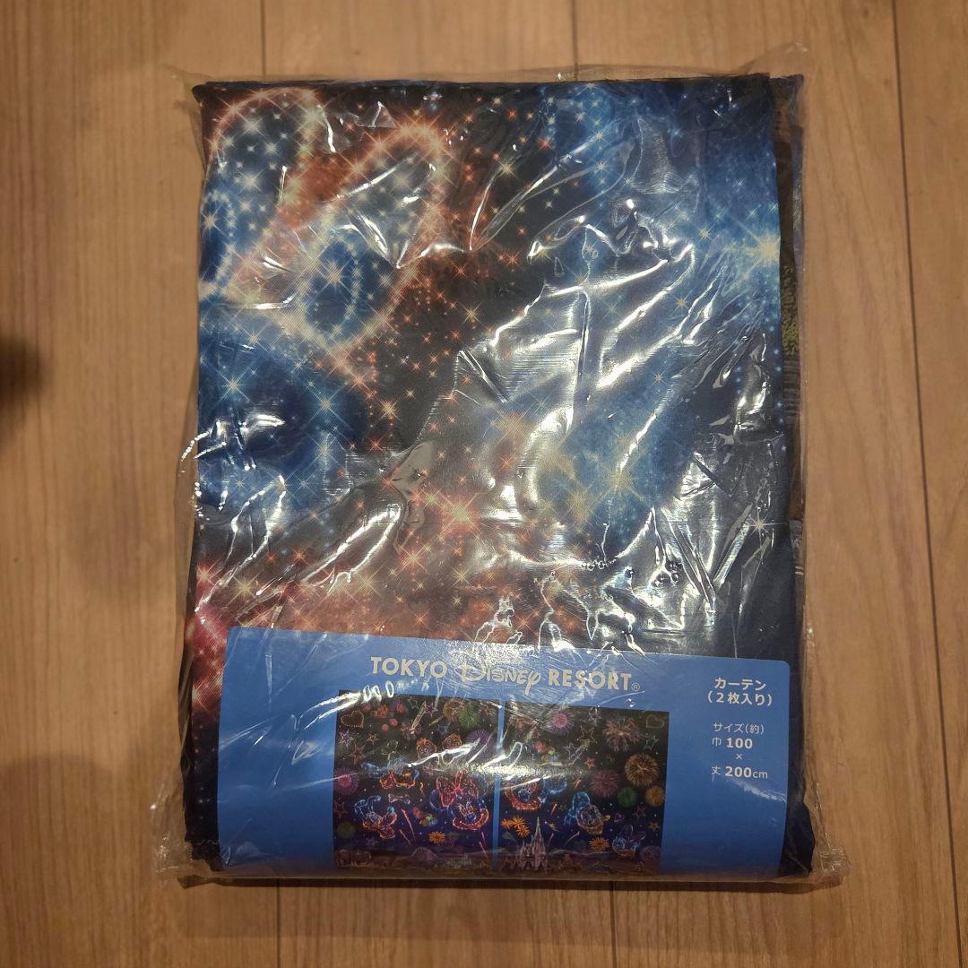 東京ディズニーリゾート 花火デザイン　カーテン